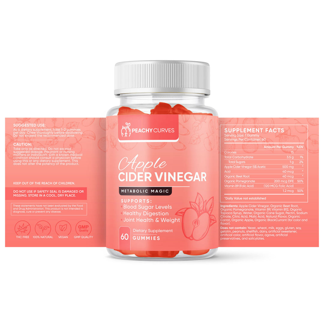 Apple Cider Vinegar Gummies – Boost Curves & Wellness