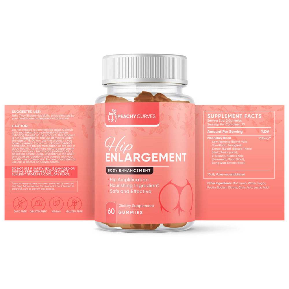 Hip Enlargement & Body Enhancement Supplement – BBL+