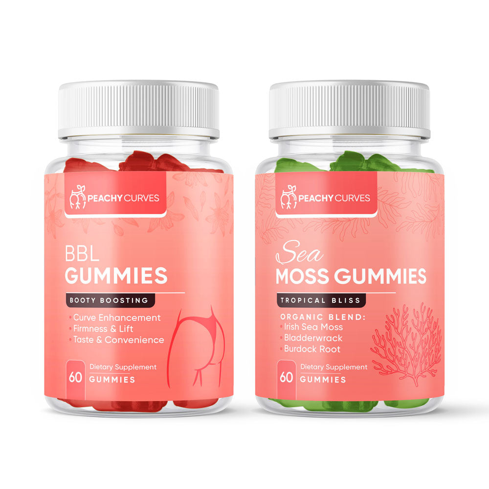 Beauty & Sculpt Bundle: Sea Moss & BBL Gummies